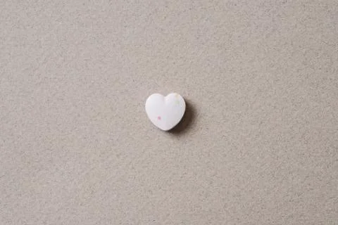 Heart shaped candy Stock Photos