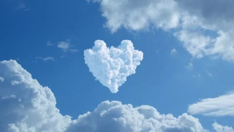 Heart Shaped Cloud Видео 273049226