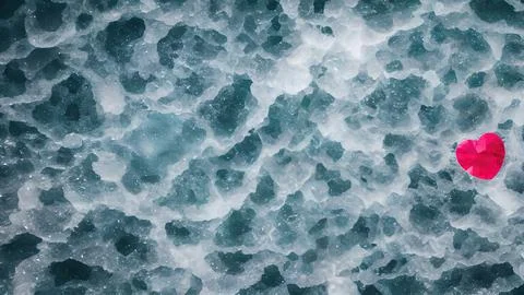 Heart-shaped gemstone Stock Illustration