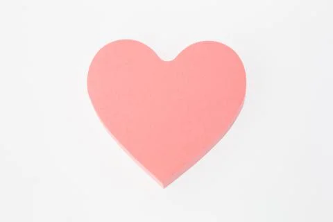 Heart-shaped note Stock Photos