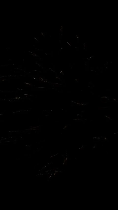 Heart shaped particles float transitions. Glowing particles dynamic visual Stock Footage 333956677