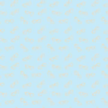 Heart shaped sunglasses seamless pattern in turquoise color. textile design. Stock Illustration