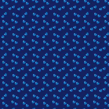 Heart shaped sunglasses seamless pattern in blue color. textile design. exoti Stock-Illustration