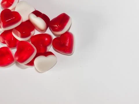 Heart Shaped Sweets Stock Photos