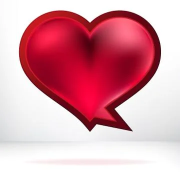 Heart shaped vector bubbles.  + EPS8 Stock Illustration