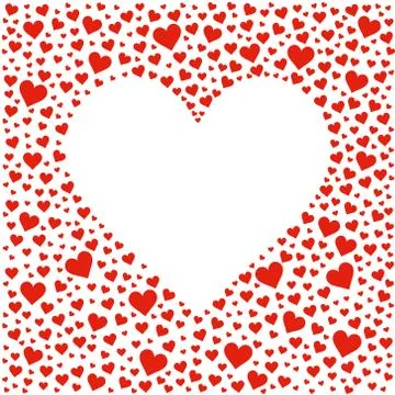 Heart Shapes Illustrazione stock