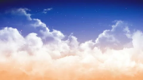 Heart in sky clouds HD Stock Footage 20616774