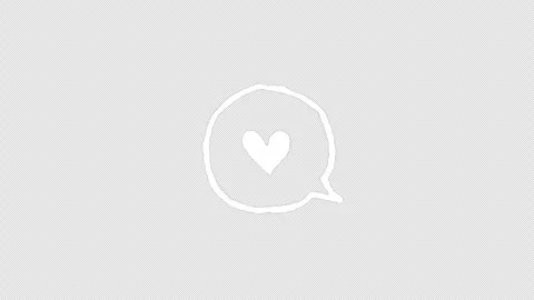 Heart Speech Bubble Animation on Transparent Background with Alpha Channel Vídeo Stock 337556837