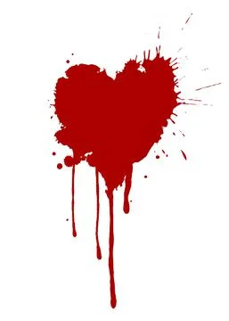 Heart splash Stock Illustration