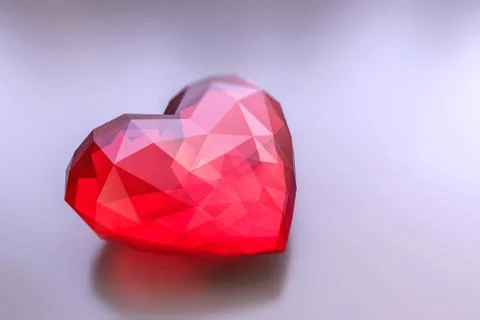 Heart stone 스톡 일러스트