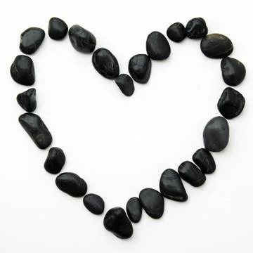 Heart of stone Stock Photos