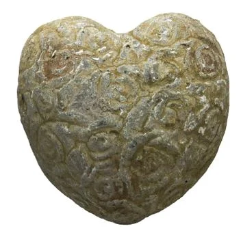 Heart of stone Stock Photos