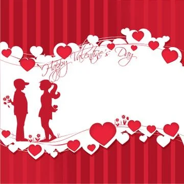 Heart struck by Cupid Stock Illustration
