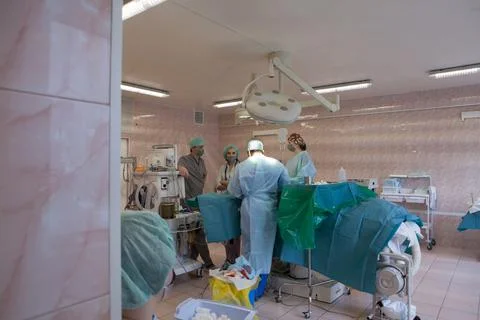 Heart surgery Foto stock
