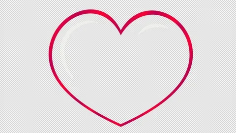 Heart symbol Stock Footage 143531838