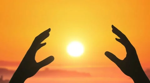 Heart symbol with hand Stock Footage 54787472