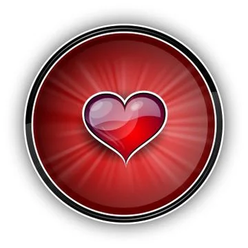 Heart symbol Illustrazione stock