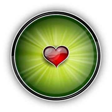 Heart symbol Stock Illustration