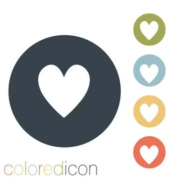 Heart symbol Stock Illustration