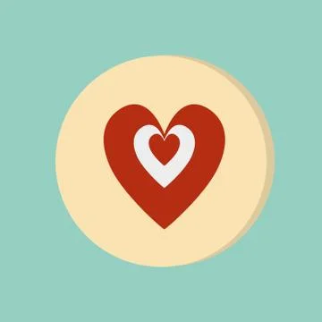 Heart symbol Stock Illustration