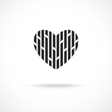 Heart symbol Stock Illustration