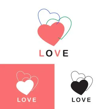 Heart symbol Illustrazione stock