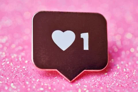 Like heart symbol Stock Photos