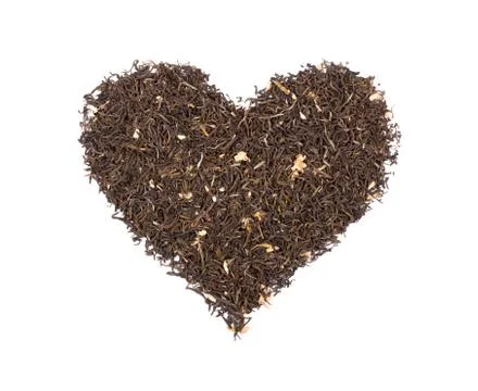 Heart Of Tea Stock Photos