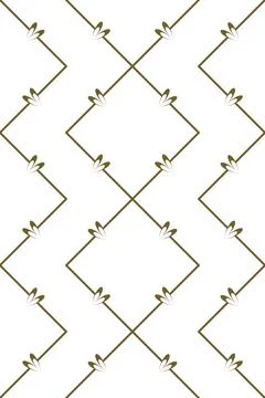 Heart, thin line seamless pattern. Geometrical diagonal gride, vertical zig-zag Illustrazione stock