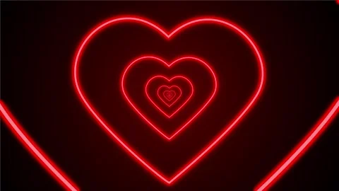 Heart Tunnel Stock Footage 300052506
