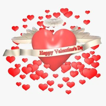 Heart Valentine Day 3D Model