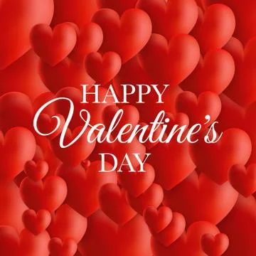Heart for Valentines Day Background Stock Illustration