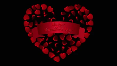 Heart For Valentines Day Concept Stock Footage 169730691