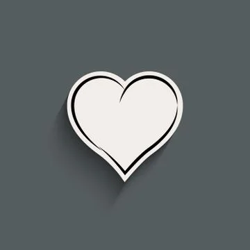 Heart - Vector icon Иллюстрация
