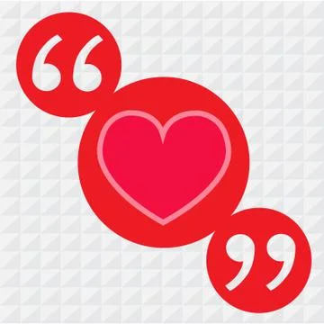 Heart vector icon Stock Illustration