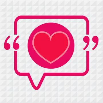 Heart vector icon Stock Illustration