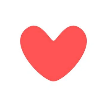 Heart vector icon Stock Illustration