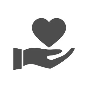 Heart vector icon Stock Illustration