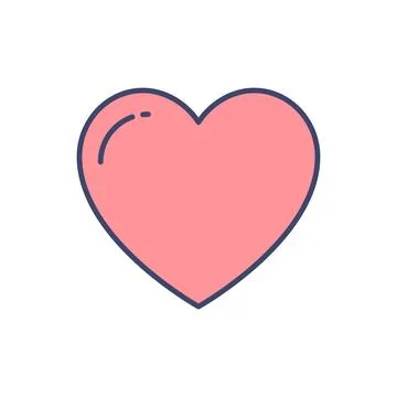 Heart Vector Icon Stock Illustration