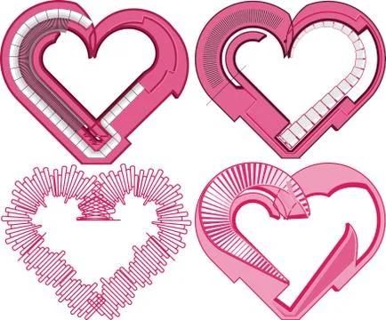 Heart. vector illustration Stock Illustration