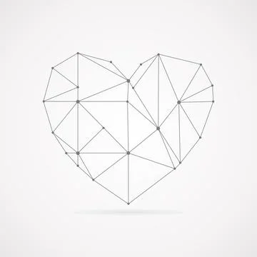 Heart vector Stock Photos