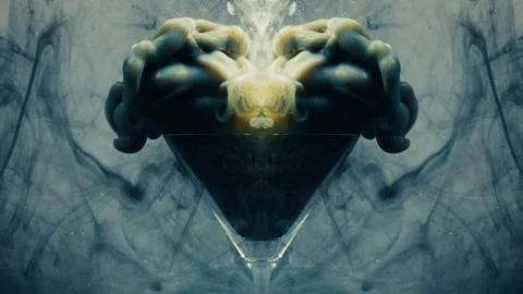 Heart in the water Stock Footage 130678480