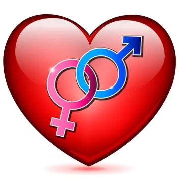 Heart wedding Stock Illustration