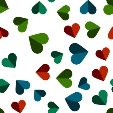 Heart on a white background. Stock Illustration