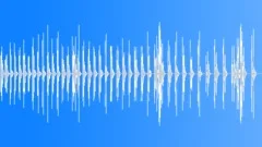 Heartbeat 5 Decelerating from 200 to 80 bpm Sound Effect