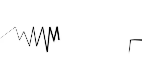Heartbeat animation on background Video stock 336549077