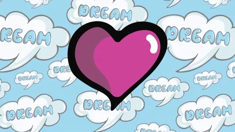 Heartbeat in dreams Stock Footage 92935044