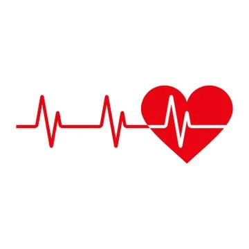 Heartbeat icon Stock Illustration