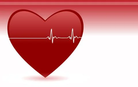 Heartbeat Illustrazione stock