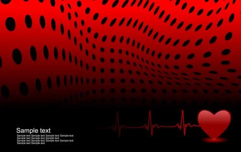 Heartbeat Illustrazione stock